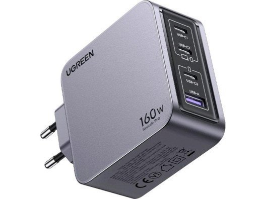 Мережевий зарядний пристрій UGREEN X763 Nexode Pro Space Gray (25877)