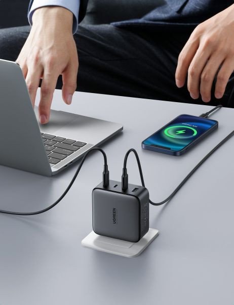 Мережевий зарядний пристрій UGREEN CD226 100W Wall Charger Black (40747)  Фото №1