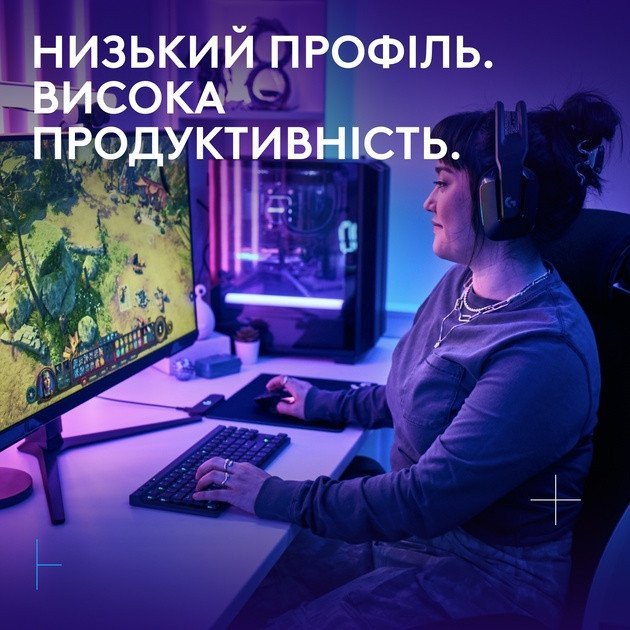 Клавиатура Logitech G515 LIGHTSPEED Black (920-012538)  Фото №0