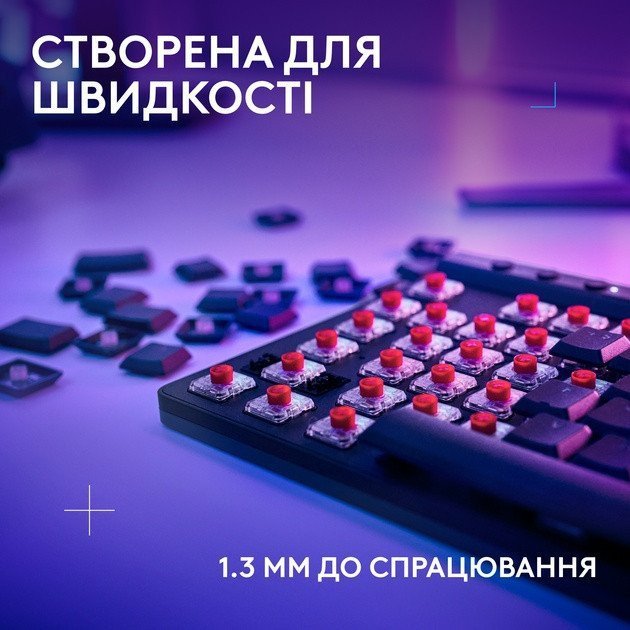 Клавиатура Logitech G515 LIGHTSPEED Black (920-012538)  Фото №1