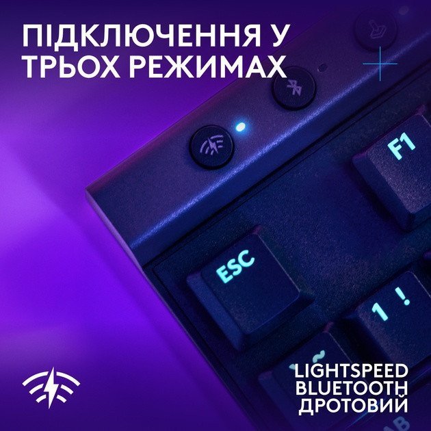 Клавиатура Logitech G515 LIGHTSPEED Black (920-012538)  Фото №3