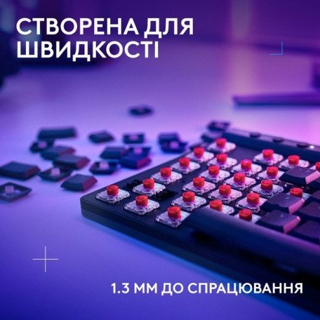 Клавиатура Logitech G515 LIGHTSPEED Black (920-012538)  Фото №1