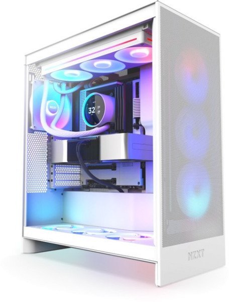 Водяное охлаждение NZXT Kraken Elite 360 RGB White (RL-KR36E-W2)  Фото №3