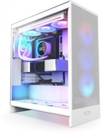 Водяное охлаждение NZXT Kraken Elite 360 RGB White (RL-KR36E-W2)  Фото №3