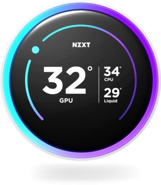 Водяне охолодження NZXT Kraken Elite 360 RGB White (RL-KR36E-W2)  Фото №1