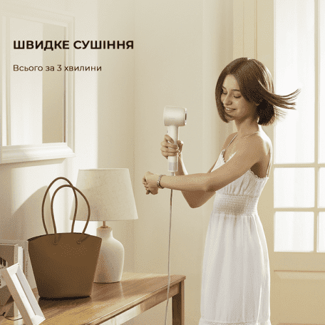Фен Dreame Hair Dryer Gleam Pink (AHD12A-PK)  Фото №2