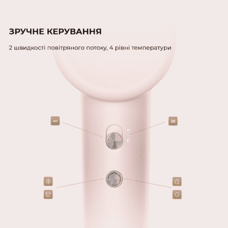 Фен Dreame Hair Dryer Gleam Pink (AHD12A-PK)  Фото №7
