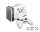 Геймпад MSI Force GC20 V2  White (S10-04G0020-EC4)  Фото №1