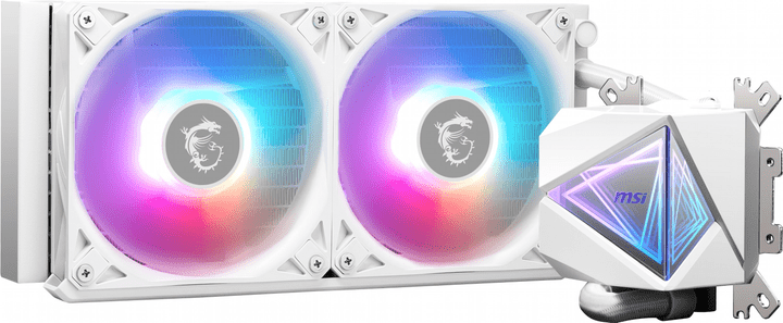 Водяне охолодження MSI MAG CoreLiquid I240 White  Фото №4