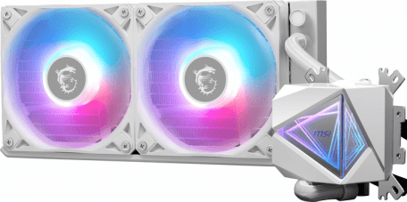 Водяне охолодження MSI MAG CoreLiquid I240 White  Фото №2