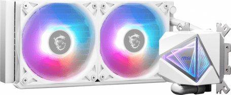 Водяне охолодження MSI MAG CoreLiquid I240 White  Фото №4