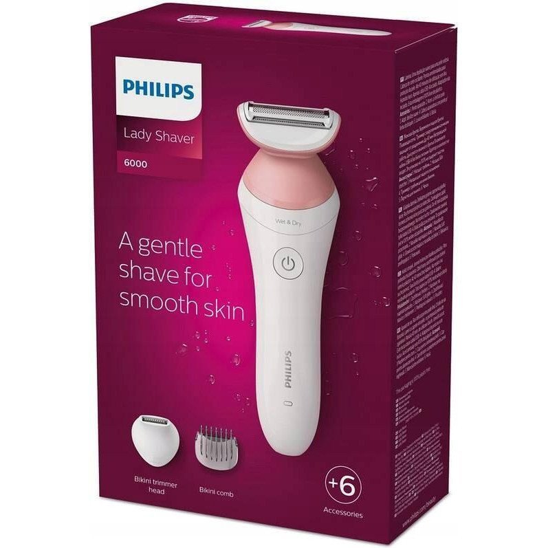 Електробритва жіноча Philips Lady Shaver Series 6000 BRL146/00  Фото №3