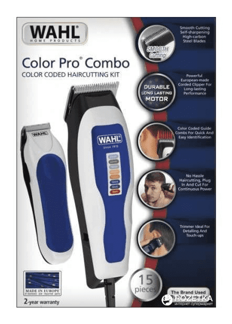 Машинка для стрижки Wahl Color Pro Combo 3in1  Фото №3