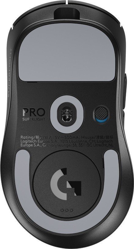 Миша Logitech Pro X Superlight 2 Dex Gaming Mouse Black (910-007328)  Фото №0