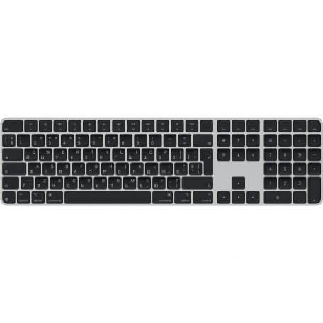 Клавіатура Apple Magic Keyboard with Touch ID and Numeric Keypad for Mac with Apple silicon USB-C Black Keys (MXK83)