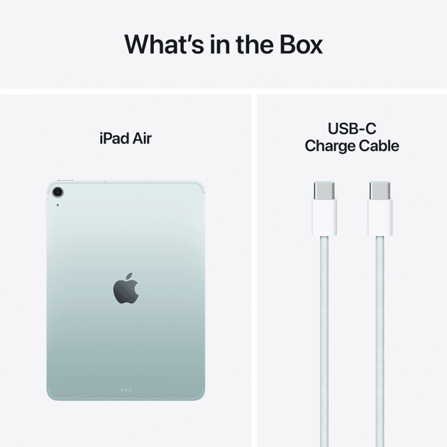 Планшет Apple iPad Air 11 2025 Wi-Fi + Cellular 512GB Blue (MCG54)  Фото №8