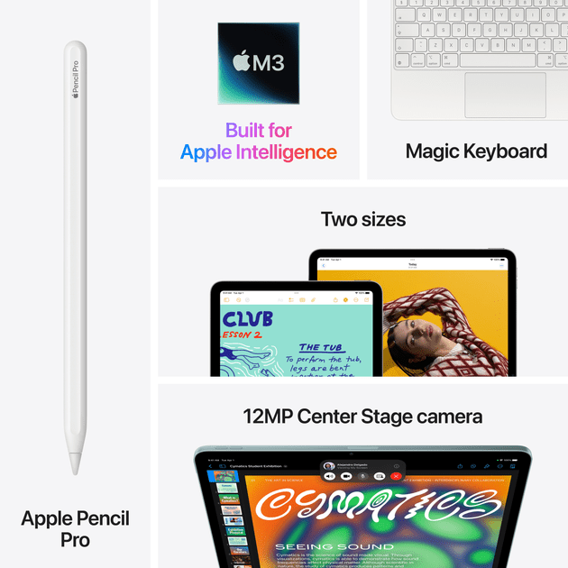 Планшет Apple iPad Air 11 2025 Wi-Fi + Cellular 256GB Purple (MCG34)  Фото №7