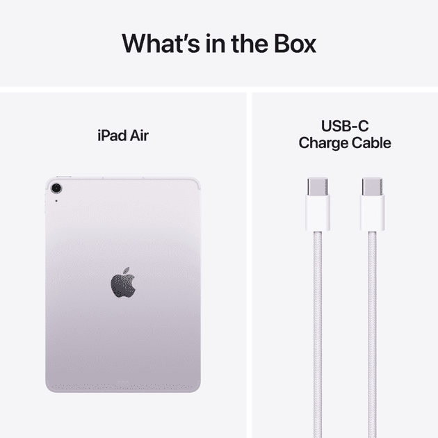 Планшет Apple iPad Air 11 2025 Wi-Fi + Cellular 256GB Purple (MCG34)  Фото №8