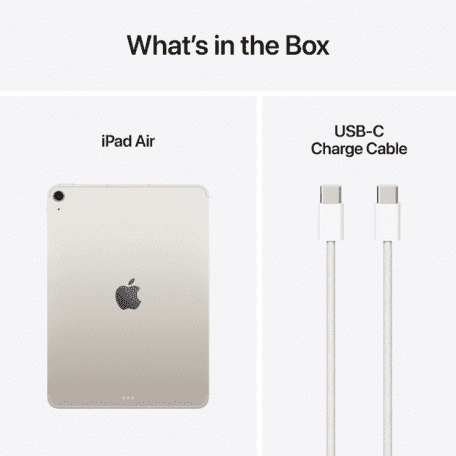 Планшет Apple iPad Air 11 2025 Wi-Fi + Cellular 256GB Starlight (MCG24)  Фото №8