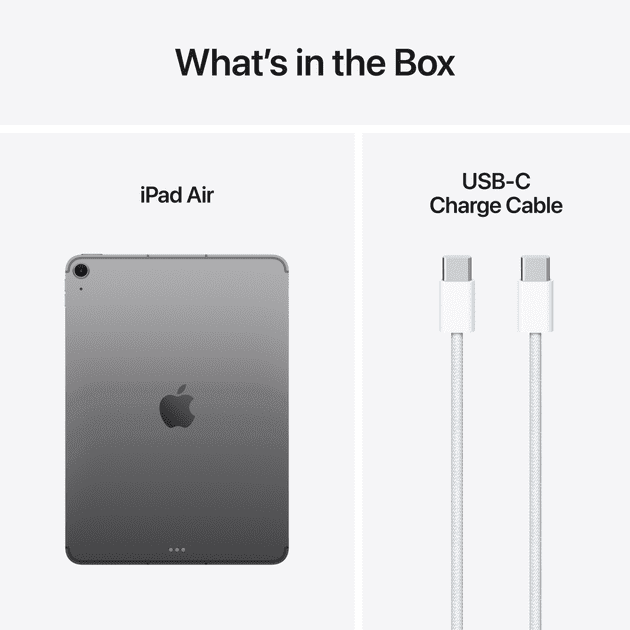 Планшет Apple iPad Air 11 2025 Wi-Fi + Cellular 128GB Space Gray (MCFV4)  Фото №8