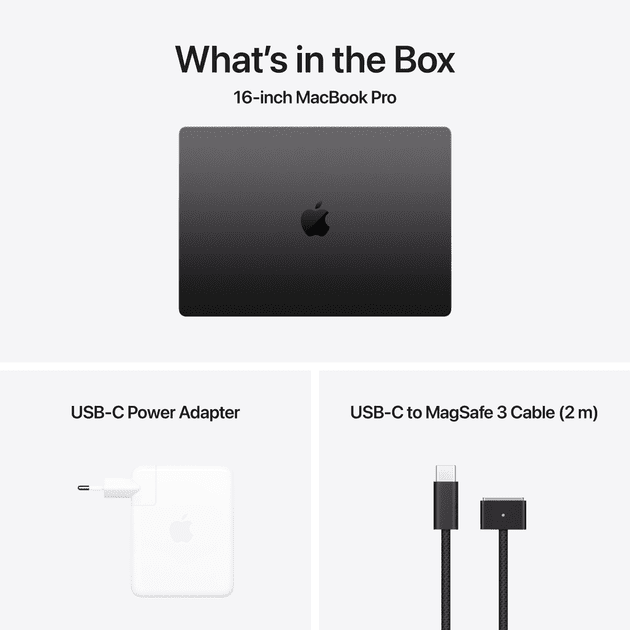 Ноутбук Apple MacBook Pro 16&quot; M4 Max 2024 Late Space Black (MX303) (DE)  Фото №1