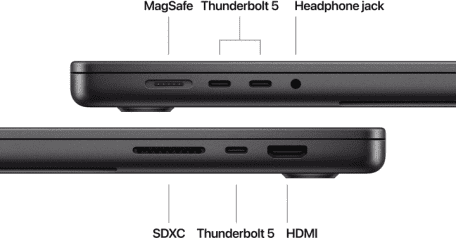 Ноутбук Apple MacBook Pro 16&quot; M4 Max 2024 Late Space Black (MX303) (DE)  Фото №0