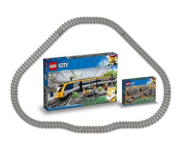 Блоковый конструктор LEGO City Пассажирский поезд (60197)  Фото №2