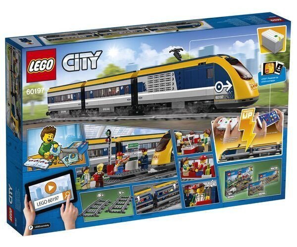 Блоковый конструктор LEGO City Пассажирский поезд (60197)  Фото №7
