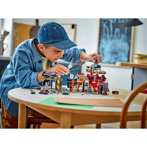 Блочный конструктор LEGO City Свалка с автомобилями 871 деталь (60472)  Фото №6