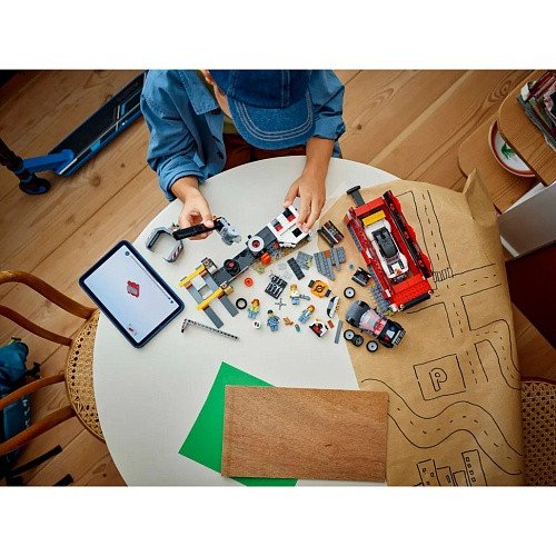 Блочный конструктор LEGO City Свалка с автомобилями 871 деталь (60472)  Фото №8
