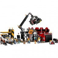 Блочный конструктор LEGO City Свалка с автомобилями 871 деталь (60472)