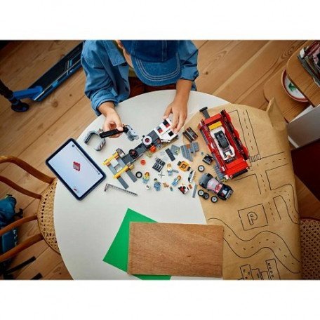 Блочный конструктор LEGO City Свалка с автомобилями 871 деталь (60472)  Фото №8
