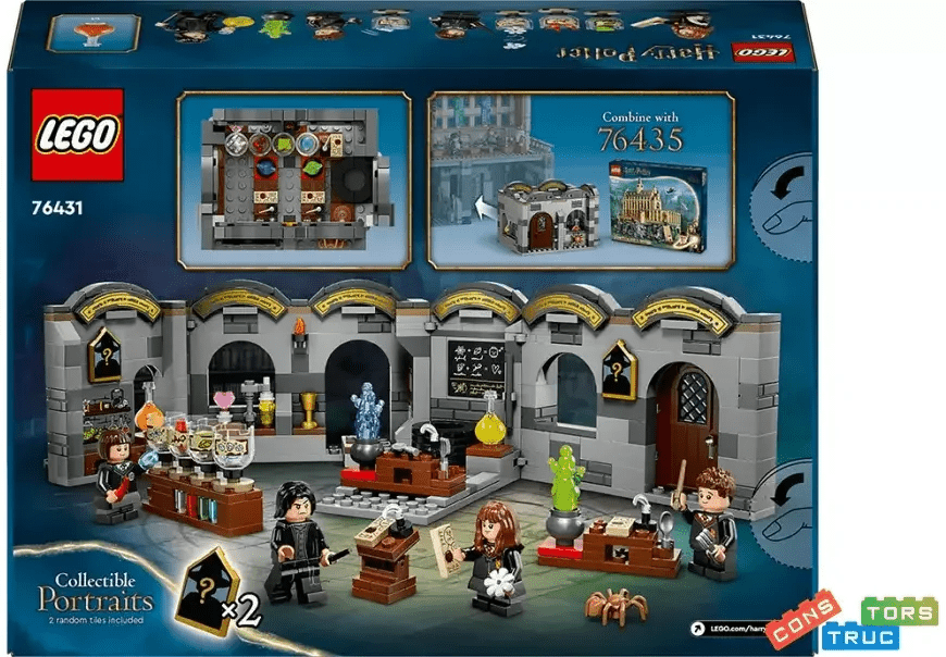 Блоковый конструктор LEGO Harry Potter Замок Хогвартс: класс зельеварения (76431)  Фото №3