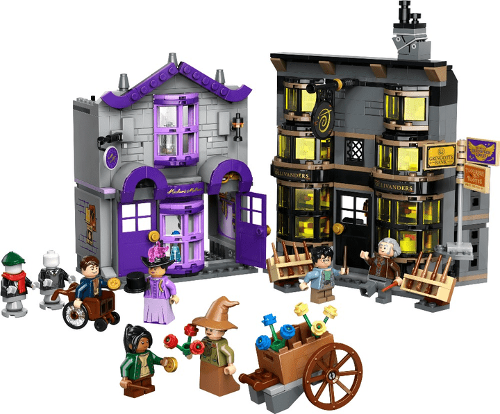 Блоковий конструктор LEGO Harry Potter Лавка Оллівандера та ательє мадам Малкін (76439)  Фото №0