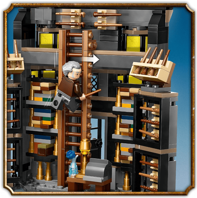 Блоковий конструктор LEGO Harry Potter Лавка Оллівандера та ательє мадам Малкін (76439)  Фото №5