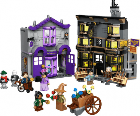 Блоковий конструктор LEGO Harry Potter Лавка Оллівандера та ательє мадам Малкін (76439)  Фото №0