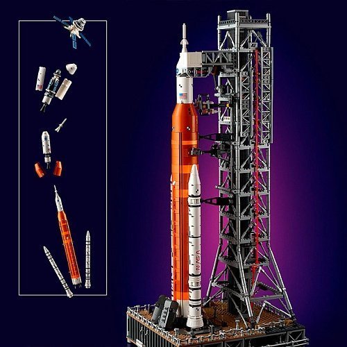 Блоковый конструктор LEGO Icons Система космического запуска НАСА Артемида (10341)  Фото №5