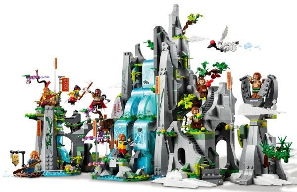 Блочный конструктор LEGO Легендарная Цветочно-фруктовая гора (80024)  Фото №0