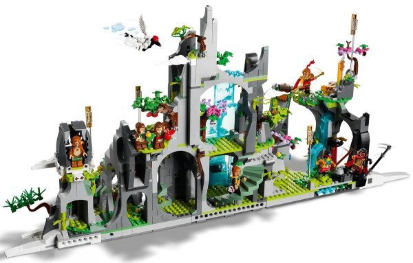 Блочный конструктор LEGO Легендарная Цветочно-фруктовая гора (80024)  Фото №1