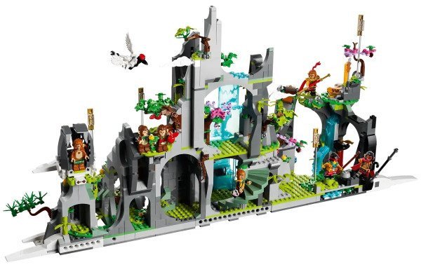 Блочный конструктор LEGO Легендарная Цветочно-фруктовая гора (80024)  Фото №4