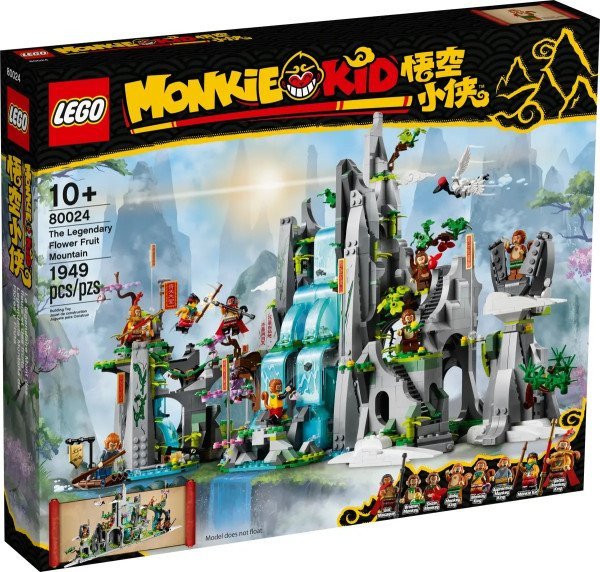 Блочный конструктор LEGO Легендарная Цветочно-фруктовая гора (80024)  Фото №6