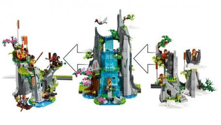 Блочный конструктор LEGO Легендарная Цветочно-фруктовая гора (80024)  Фото №3