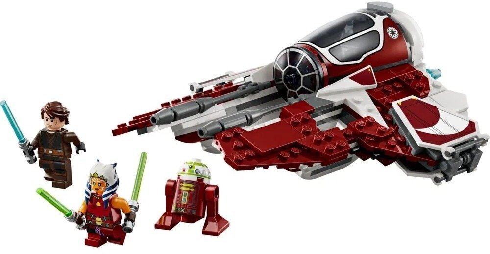 Блоковый конструктор LEGO Star Wars Джедайский перехватчик Асоки 290 деталей (75401)  Фото №3
