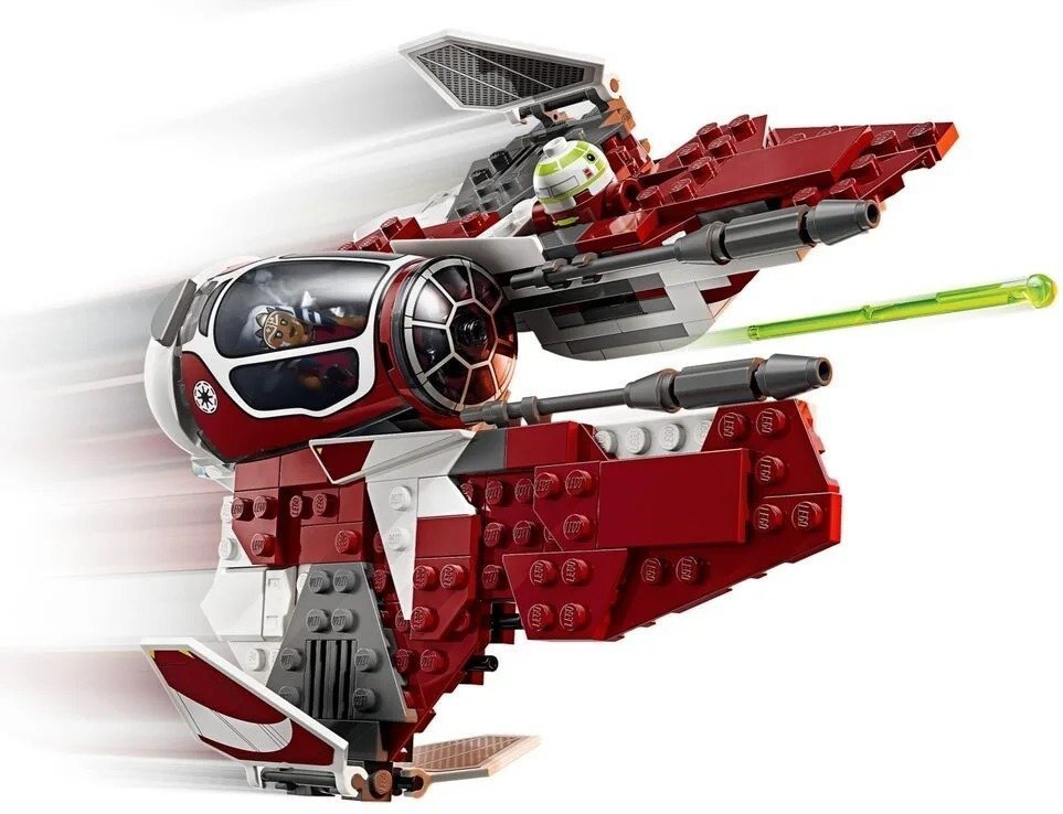 Блоковый конструктор LEGO Star Wars Джедайский перехватчик Асоки 290 деталей (75401)  Фото №8