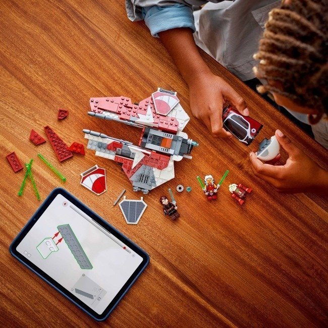 Блоковый конструктор LEGO Star Wars Джедайский перехватчик Асоки 290 деталей (75401)  Фото №9
