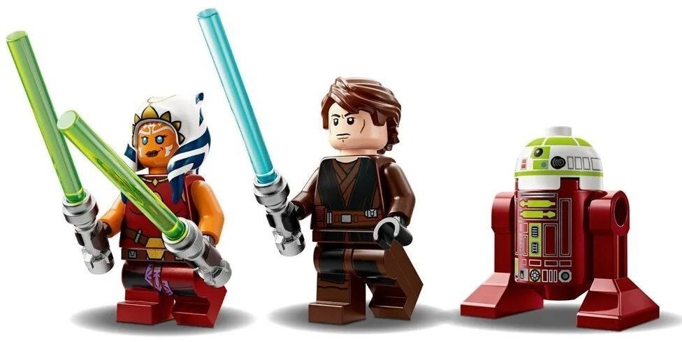 Блоковый конструктор LEGO Star Wars Джедайский перехватчик Асоки 290 деталей (75401)  Фото №10
