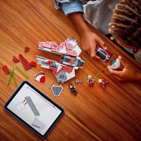 Блоковый конструктор LEGO Star Wars Джедайский перехватчик Асоки 290 деталей (75401)  Фото №9