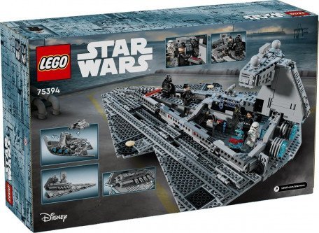 Блочный конструктор LEGO Star Wars Имперский звездный разрушитель (75394)