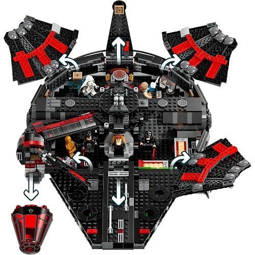 Блоковый конструктор LEGO Star Wars Темный сокол (75389)  Фото №1
