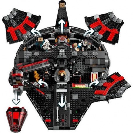 Блоковый конструктор LEGO Star Wars Темный сокол (75389)  Фото №1